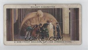 1938 Wills Air Raid Precautions - Tobacco [Base] #12 - A Gas-Proof Balloon Shelter [Good to VG‑EX]