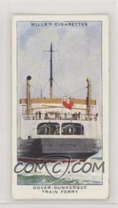 1938 Wills Railway Equipment - Tobacco [Base] #20 - Dover-Dunkerque Train Ferry