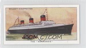 1938 Wills Speed Title in Black - Tobacco [Base] #38 - The "Normandie"