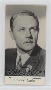 1939 Bridgewater Film Stars 7th Series - [Base] #23 - Charles Ruggles [Good to VG‑EX]