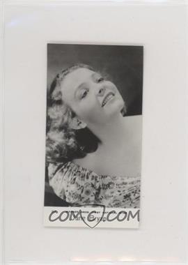 1939 Bridgewater Film Stars 7th Series - [Base] #37 - Jane Bryan [Good to VG‑EX]