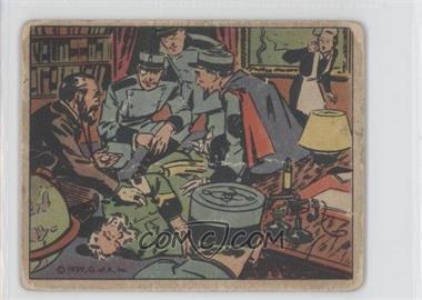 1939 Gumakers of America True Spy Stories - R156 #18 - Colonel Kruger's Poisoned Tea [Poor to Fair]