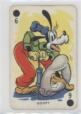 1939 Pepys Disney Mickey's Fun Fair Card Game - [Base] - Blue Donald Back #6Blk - Goofy [Good to VG‑EX]