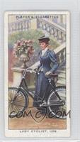 Lady Cyclist,1896 [Good to VG‑EX]