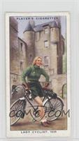 Lady Cyclist, 1939 [Poor to Fair]