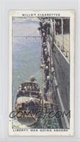 Liberty men going ashore [Poor to Fair]