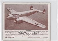 Lockheed XC-35 [Good to VG‑EX]