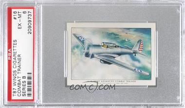 1940-42 Wings Cigarettes Series B - T87 #16 - U.S. Army Advanced Combat Trainer [PSA 6 EX‑MT]