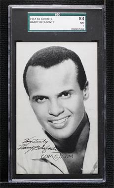 1940-60s Exhibit Movie Stars - [Base] #_HABE - Harry Belafonte [SGC 84 NM 7]