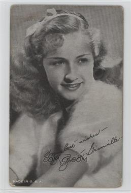 1940-60s Exhibit Movie Stars - Made In U.S.A. #_BOGR - Bonita Granville [Good to VG‑EX]