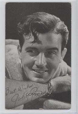 1940-60s Exhibit Movie Stars - Made In U.S.A. #_JOPA.1 - John Payne (Best Wishes) [Poor to Fair]