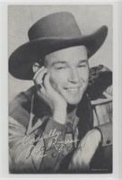 Roy Rogers (Cordially; hand on cheek) [Poor to Fair]
