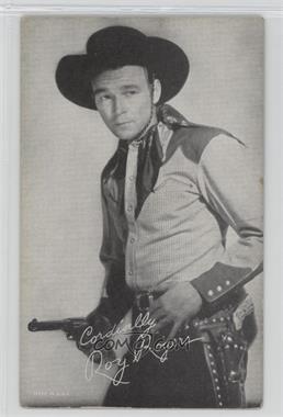 1940-60s Exhibit Movie Stars - Made In U.S.A. #_RORO.7 - Roy Rogers (Cordially; with gun) [Good to VG‑EX]