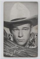 Roy Rogers (Cordially; Close-Up with Gun) [Poor to Fair]
