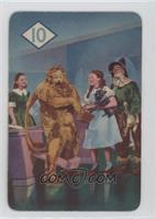 Dorothy, Cowardly Lion, Scarecrow