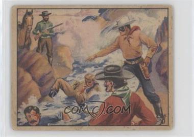 1940 Lone Ranger Chewing Gum - R83 #7 - Poisoned Waters [Poor to Fair]
