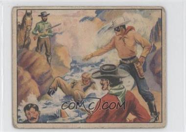 1940 Lone Ranger Chewing Gum - R83 #7 - Poisoned Waters [Poor to Fair]