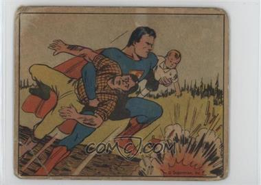 1940 Superman Gum - R145 #26 - Log Jam Peril [Poor to Fair]