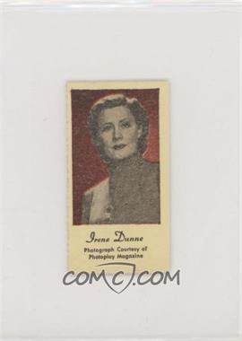 1940s Peerless Engrav-o-tints Red/Black - [Base] - Fortune Back #_IRDU - Irene Dunne