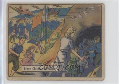 1941-42 Gum Inc. War Gum - R164 #122 - Brave Children of Malta