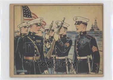 1941 Gum, Inc. Uncle Sam - R157 #36 - Marine - Telling the Marines [Poor to Fair]