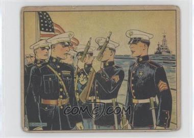 1941 Gum, Inc. Uncle Sam - R157 #36 - Marine - Telling the Marines [Poor to Fair]