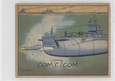 1941 Gum, Inc. Uncle Sam - R157 #58 - Sailor - Submarine Torpedo Practice