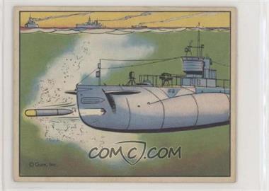 1941 Gum, Inc. Uncle Sam - R157 #58 - Sailor - Submarine Torpedo Practice