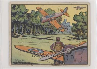 1941 Gum, Inc. Uncle Sam - R157 #70 - Airman - The "Side Slip" [Good to VG‑EX]