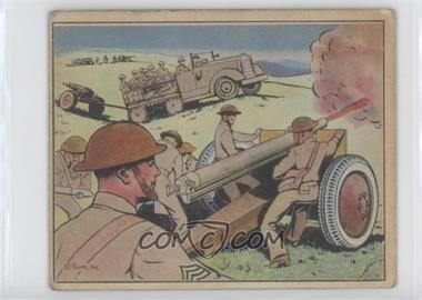 1941 Gum, Inc. Uncle Sam - R157 #8 - Soldier - Field Artillery [Good to VG‑EX]