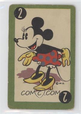 1941 Walt Disney's Donald Duck Playing Card Game - [Base] #2G - Minnie Mouse [Good to VG‑EX]