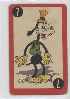 1941 Walt Disney's Donald Duck Playing Card Game - [Base] #7R - Goofy [Good to VG‑EX]