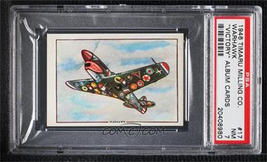 1946 Peter the Pilot's "Victory" Album Cards - [Base] #17 - Warhawk [PSA 7 NM]
