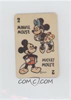 Minnie Mouse, Mickey Mouse [Good to VG‑EX]