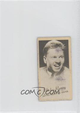 1947 Peerless Engrav-o-tints Cloudy Portraits of Movie Stars Studio Name in Print - [Base] - J. C. Penney Company Back #_MIRO - Mickey Rooney