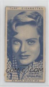 1947 Turf Cigarettes Film Stars - [Base] #13 - Alexis Smith