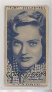 1947 Turf Cigarettes Film Stars - [Base] #13 - Alexis Smith