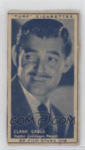 1947 Turf Cigarettes Film Stars - [Base] #15 - Clark Gable