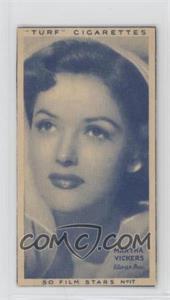 1947 Turf Cigarettes Film Stars - [Base] #17 - Martha Vickers