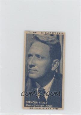 1947 Turf Cigarettes Film Stars - [Base] #23 - Spencer Tracy