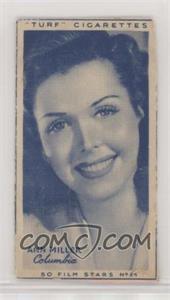 1947 Turf Cigarettes Film Stars - [Base] #24 - Ann Miller