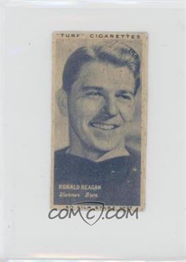 1947 Turf Cigarettes Film Stars - [Base] #27 - Ronald Reagan