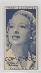 1947 Turf Cigarettes Film Stars - [Base] #42 - Evelyn Keyes