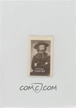 1948 Topps Magic - Figures of the Wild West #1-S - General George Custer