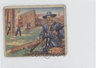 1949 Bowman Wild West - Indian Warfare #D-20 - Perilous Work [Good to VG‑EX]