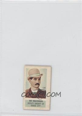 1949 Topps X-Ray Roundup - [Base] #125 - Bat Masterson