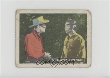 1950 Ed-U-Cards The Lone Ranger - W536-2 #26 - Outlaw's Revenge - Dangerous Chance [Good to VG‑EX]