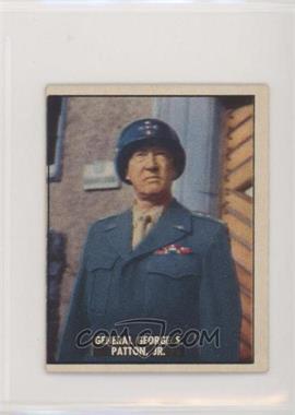 1950 Topps Freedom's War - [Base] #183.1 - War Heroes - General George S. Patton, Jr. (Tan Back)