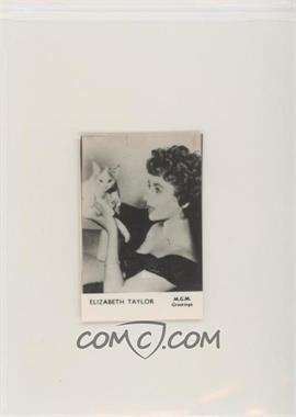 1950s-60s FPF Film Stars Greetings - [Base] - Small #_ELTA.2 - Elizabeth Taylor (With Kitten)