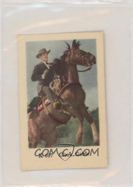 1950s Dutch Gum K Set Single Text Line - [Base] #K 107 - Clark Gable